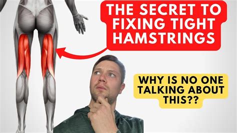 The Secret To Fixing Tight Hamstrings 99 Have Never Tried This