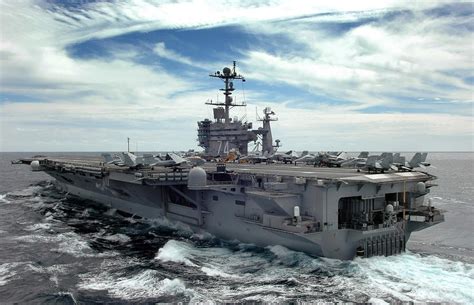 The Nimitz Class Aircraft Carrier Uss Photograph By Stocktrek Images