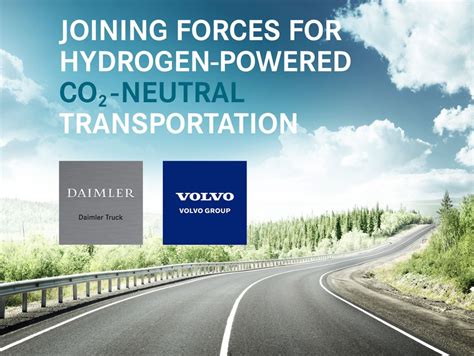 Volvo Und Daimler Truck Gr Nden Joint Venture F R Brennstoffzellen