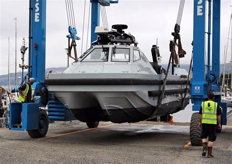 Clyde Navy Base Takes Delivery Of Cutting Edge Autonomous Mine Hunting