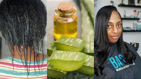 Ways To Use Aloe Vera For Massive Hair Growth Aloe Vera Oil Leave