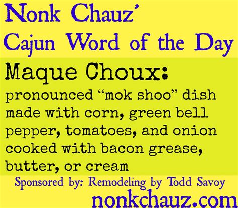 37 Cajun Word Of The Day Cajun French French Creole Learning