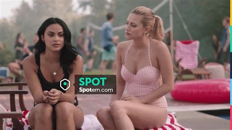 Black Floral Swimsuit Worn By Veronica Lodge Camila Mendes In Riverdale S03e01 Spotern