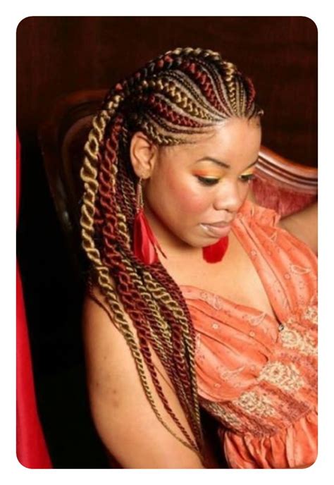 Straight hairstyles do require some work with preparation to ensure minimal flyaways and of course wear a headband set up high with a strong curve (i.e. 95 Best Ghana Braids Styles for 2020 - Style Easily