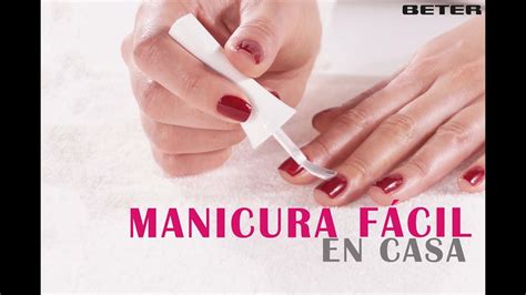 Manicura FÁcil En Casa Paso A Paso Youtube