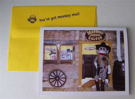 Funny Western Cowboy Birthday Card By Monkey Moments B20