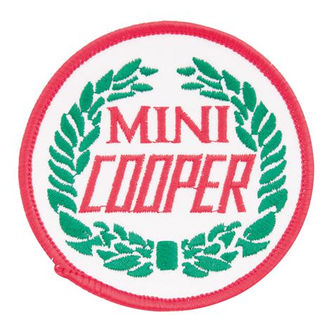 Patch Mini Cooper Sew On