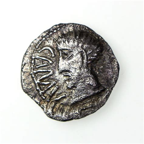 Catuvellauni Cunoblelin Silver Unit Spiky Head 8 41ad Silbury Coins