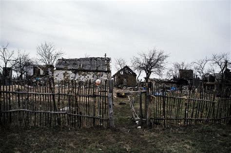 Ravaged East Ukraine Village Reveals Cost Of War