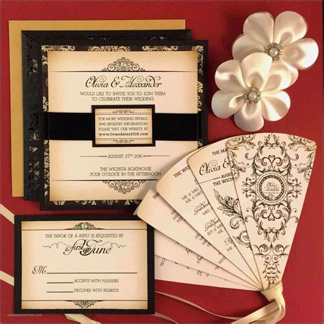 If you're tight on cash, you can save money by getting a little creative with the wedding invitations. Pin on Wedding Invitation
