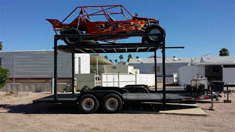 Details about Custom 26' Stacker Car Trailer 2017 | camper ideas | Toy ...