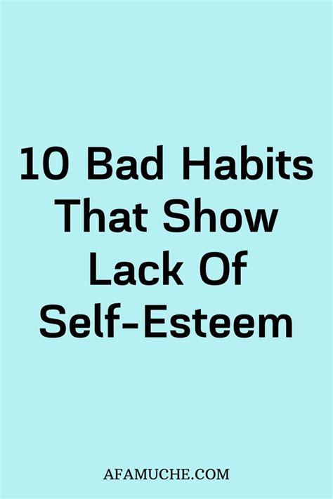 10 bad habits you must eliminate if you want a happy life self esteem break bad habits self