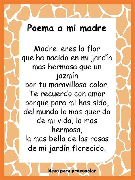 Fantásticas Y Bonitas Poesías Para Dedicar A Mamá En El Día De Las Madres Material Educativo