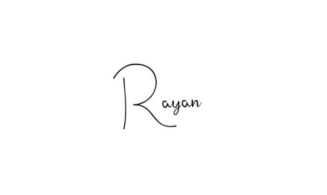 70 Rayan Name Signature Style Ideas Awesome Electronic Signatures