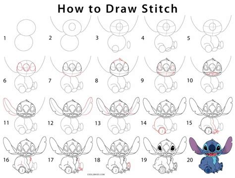In this tutorial, you will learn how to draw a snowflake step by step, and how to use. How to Draw Stitch (Step by Step Pictures) | Cool2bKids