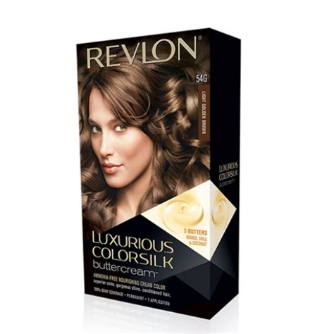 If you want a blonde shade, go for this one or light brown, and if. Revlon Luxurious ColorSilk ButterCream Hair Color - 54G ...