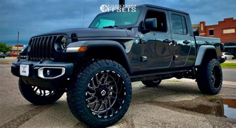 2021 Jeep Gladiator With 22x12 44 Tis 544bm And 35125r22 Nitto Ridge