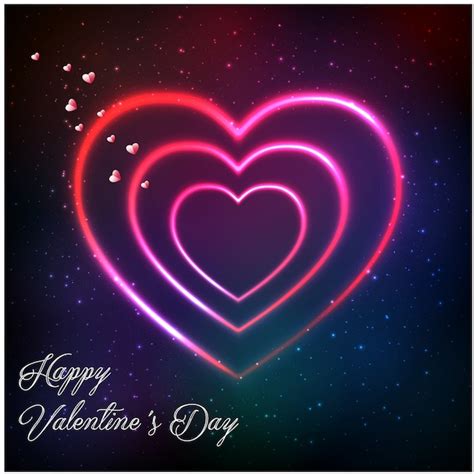 Premium Vector Happy Valentine Day Background