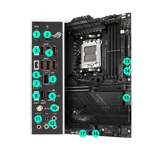Rog Strix X670e F Gaming Wifi Gaming Motherboards｜rog Republic Of