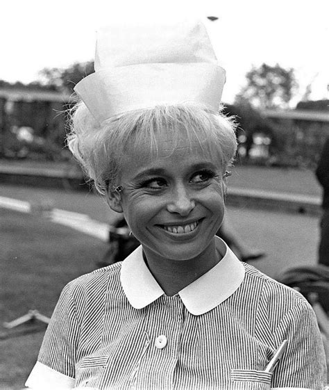 Barbara Windsor On The Set Of Carry On Doctor 1967 British Actresses Barbara Windsor Actresses