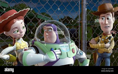 Jessie Buzz Lightyear Woody Toy Story 3 2010 Stock Photo Alamy