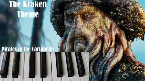 The Kraken Theme Pirates Of The Caribbean Piano Cover Youtube