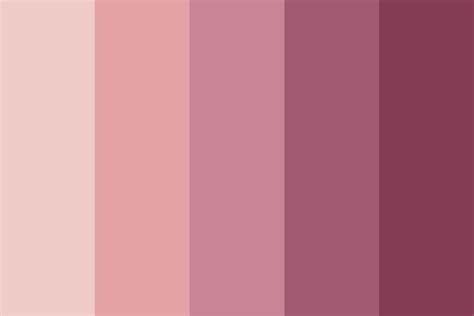 Pink Rose Petals Color Palette Created By Korrie That Consists Eecbc7