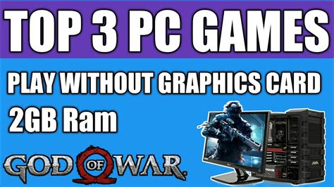 This video is targeted towards those who have an i3 and 4gb ram! Top 3 PC games That You Can Play Without Graphics Card ...