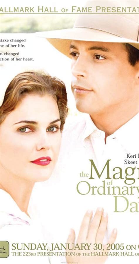 Browse and watch top romantic movies online for free, 2019 and 2020. The Magic of Ordinary Days (TV Movie 2005) - IMDb in 2020 ...