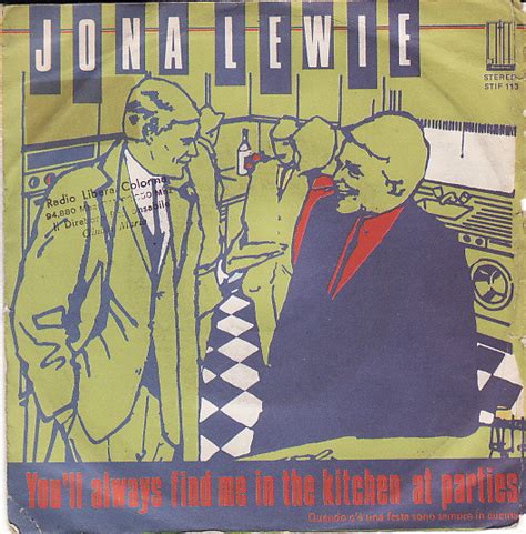 album you ll always find me in the kitchen at parties de jona lewie sur cdandlp