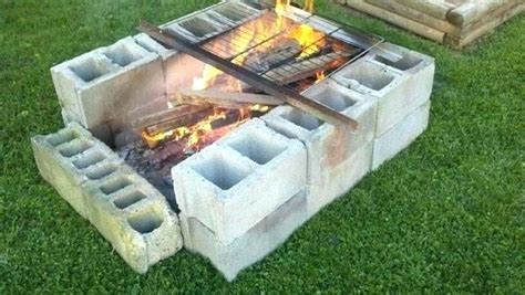 24 Beautiful How To Build An Outdoor Fireplace With Cinder Blocks