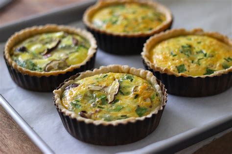 Jenny Steffens Hobick Individual Quiche Tarts Make Ahead Easy