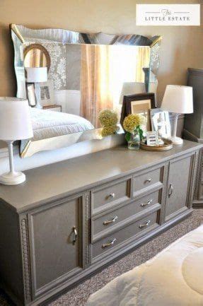 The traditional landscape painting and warm wood side chair ground the space and work. 29 Outstanding Paint Colors to Paint Your Furniture | Home, Home bedroom, Furniture