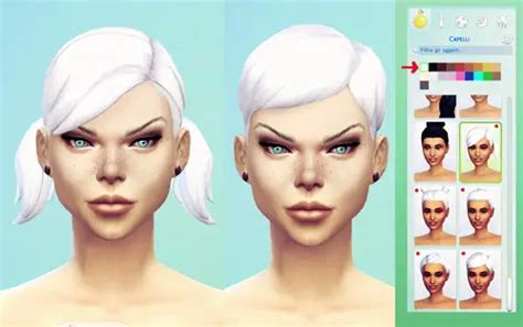 Sims 4 Hairs ~ Miss Fortune Sims Intense White Hairstyle