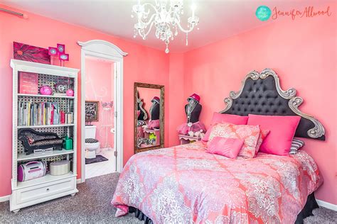 Take A Peak At Avas Room A Pink Girls Bedroom