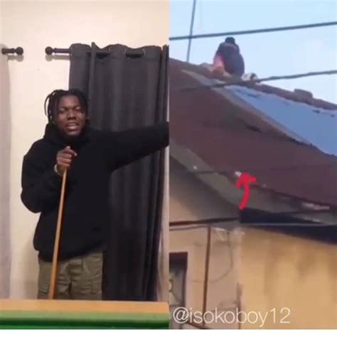 lovers caught having sex on a rooftop nigerians react photos video romance nigeria