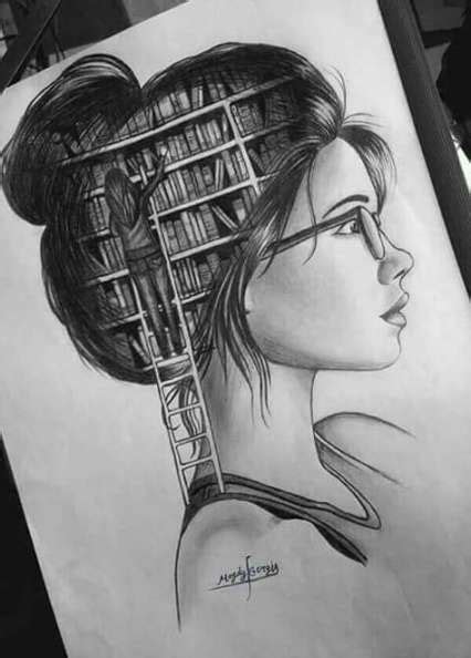 Best Creative Pencil Sketch Drawing That You Should Once Try Pencil Crafts