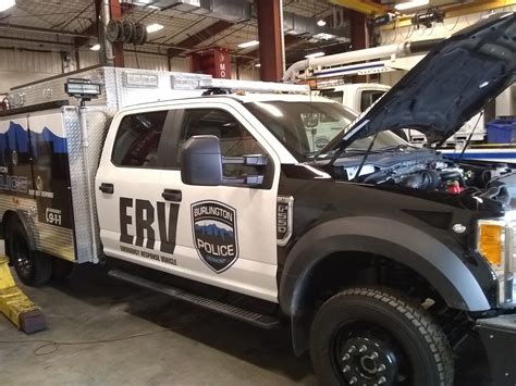 Burlington Police Department to Roll Out New Emergency Response Vehicle