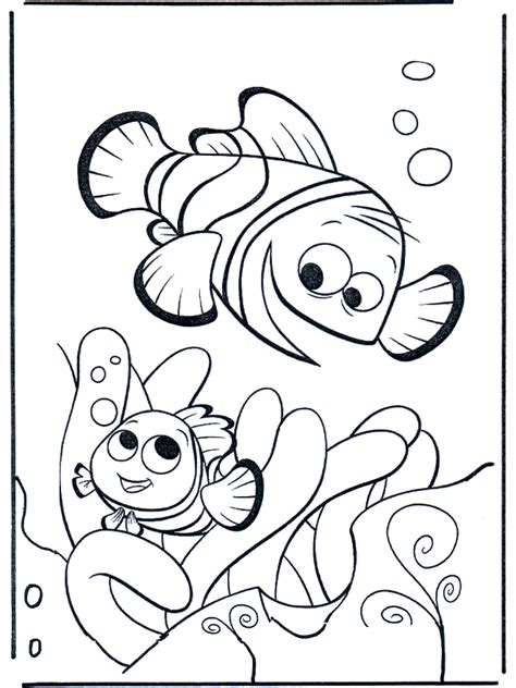It's wonderful that, through the process of drawing and coloring, the learning about things around us does not only become joyful, but also triggers our mind to think creatively. Free Printable Nemo Coloring Pages For Kids