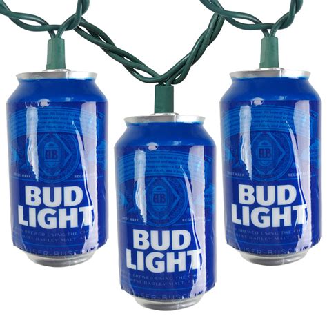 Bud Light Beer Can Novelty Lights