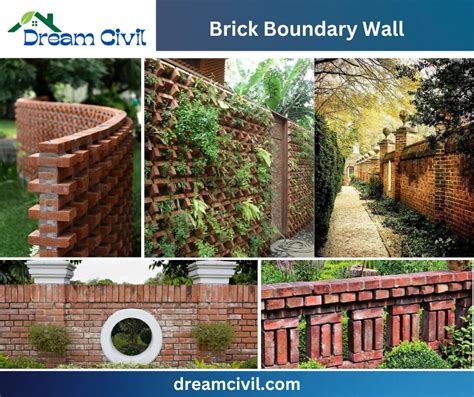 Brick Boundary Wall 15 Stunning Designs Key Details And Standard