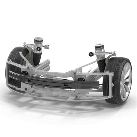 3d Model Tesla Model S Front Suspension 3d Molier International