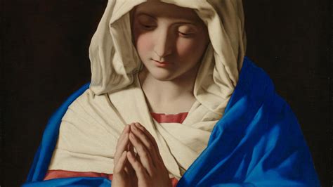 Sassoferrato The Virgin In Prayer Ng200 National Gallery London