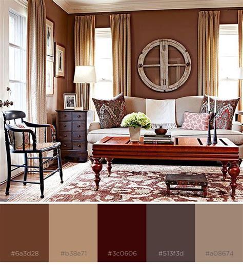 Use Brown As The Basis For Your Room Color Scheme And Create An Instant