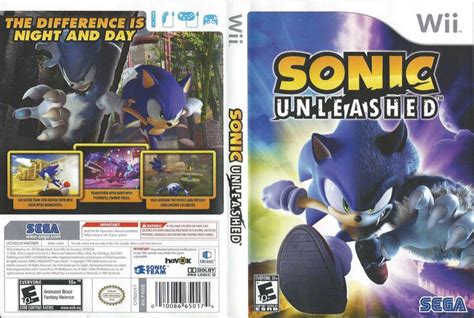 Sonic Unleashed Nintendo Wii No Manual Ln Sonic Unleashed