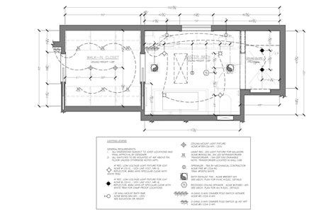 Bathroom Reflected Ceiling Plan Example C Corey Klassen CKD Used Under Permission