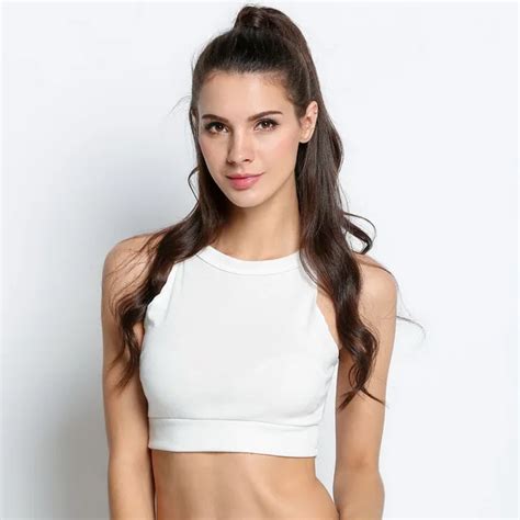 halter crop top women sexy white black bustier crop tops casual t shirt fitness tank top cropped
