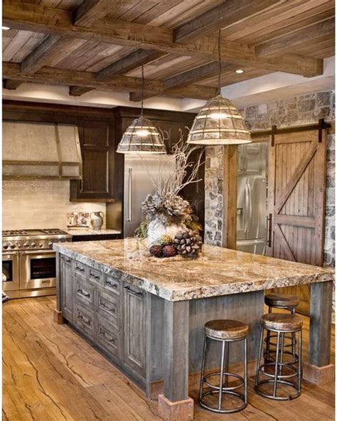 Rusticmountainhome On Instagram Such A Beautiful Rustic Kitchen