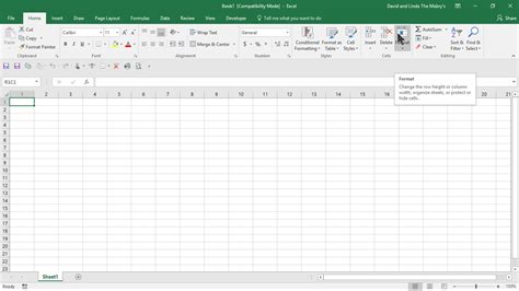Excel 2016 New Workbook Excel Spreadsheet Show A Numbered Column