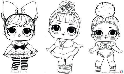 Lol surprise doll unicorn coloring page from l.o.l. nice Lol Doll Coloring Pages Dawn, Nice Lol Doll Coloring ...